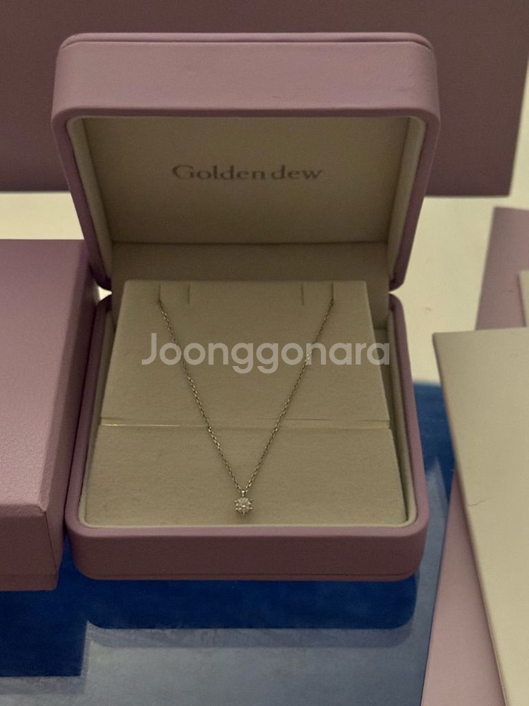 골든듀 러브소네트2 2C 18k 목걸이--2