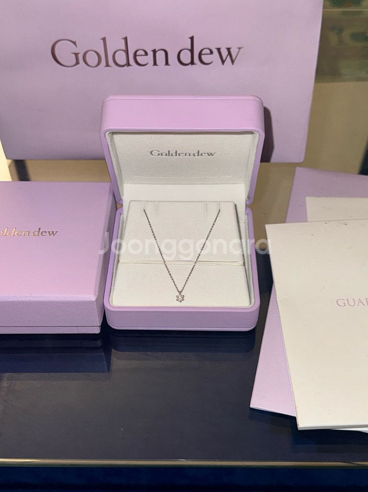 골든듀 러브소네트2 2C 18k 목걸이--3