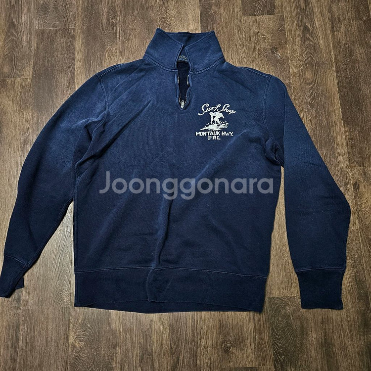 폴로 랄프로렌 서프샵 반집업 워싱 맨투맨--0