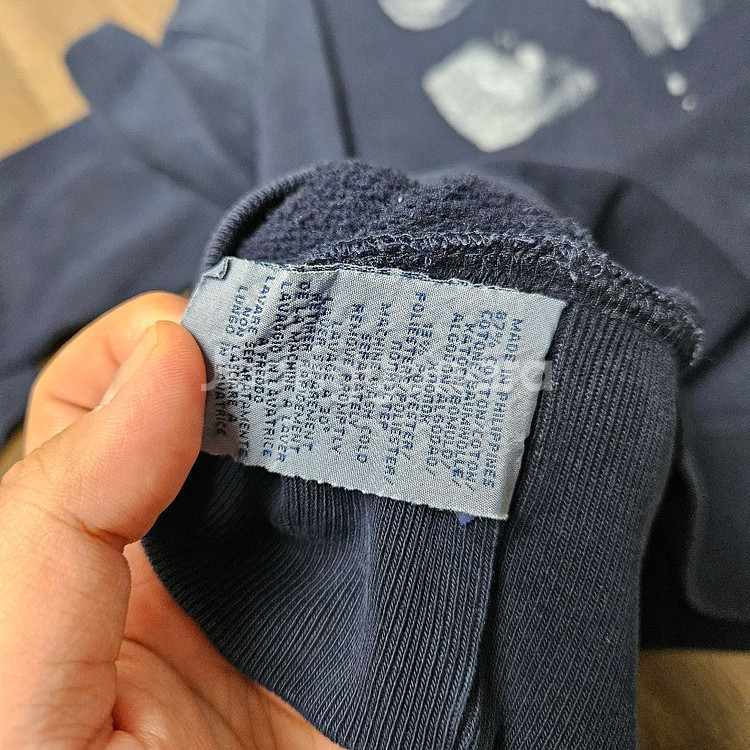 폴로 랄프로렌 서프샵 반집업 워싱 맨투맨--4