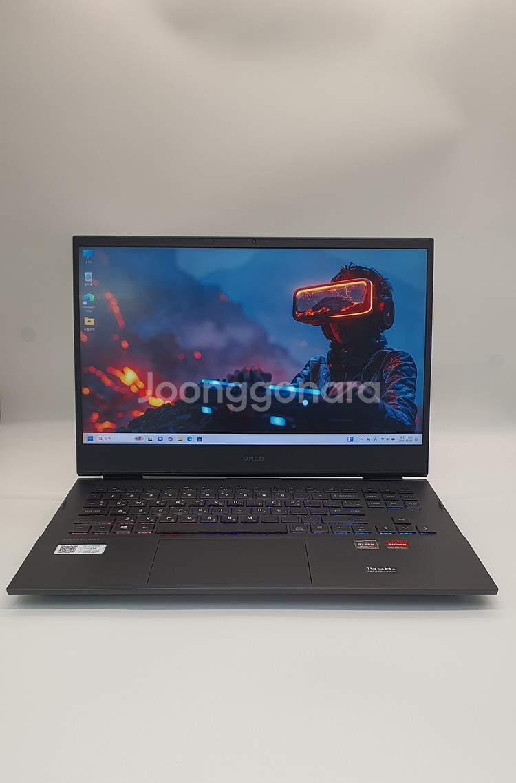 [게이밍]HP 16인치 게이밍노트북 오멘(5800H/RX6600M)--1