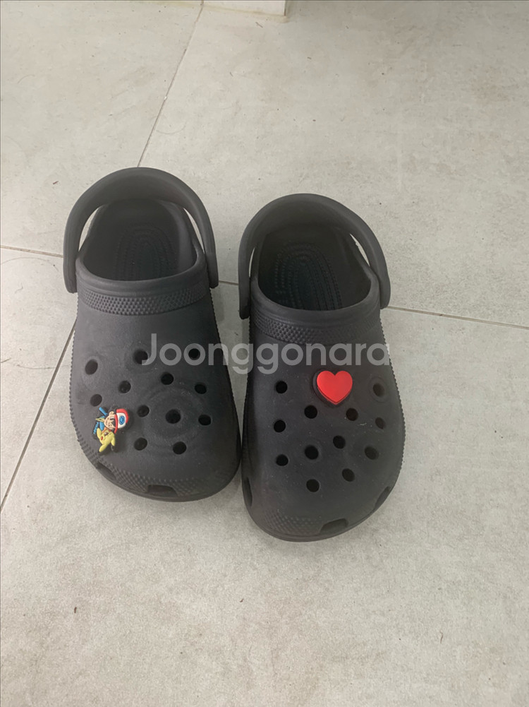 크록스 블랙 230사이즈--0