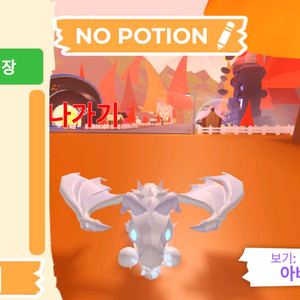 입양하세요 펫 무능 프로스트 드래곤(얼드)판매합니다