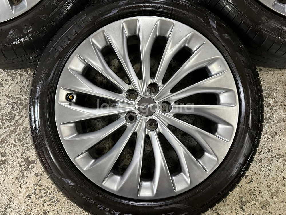 제네시스 EQ900 순정 19인치 휠타이어 판매--3