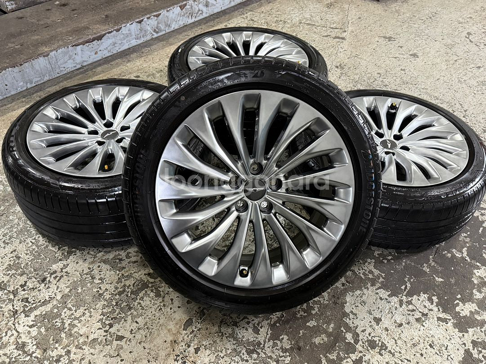 제네시스 EQ900 순정 19인치 휠타이어 판매--4