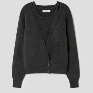 [새상품] 에잇세컨즈 나시 가디건 세트