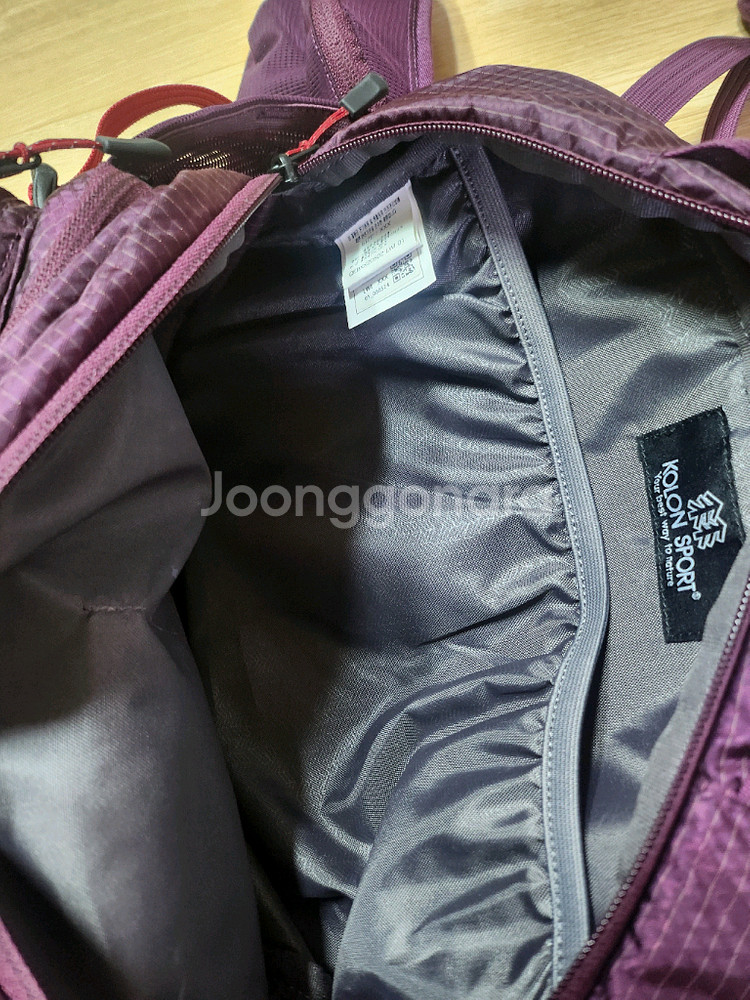 코오롱 등산조끼--8