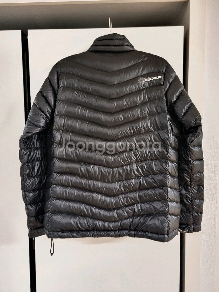 여성 아이더 거위털 경량패딩 xl 77~88--1