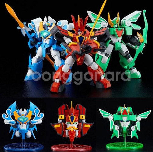 모데로이드 노멀그랑죠 3종(미조립)--0