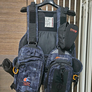 마즈메 레드문 낚시조끼