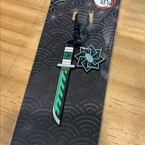 미개봉 메가박스 귀멸의 칼날 일륜도 키링 사네미