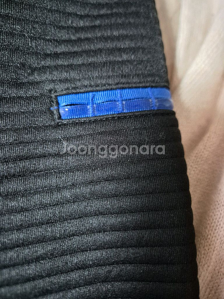 아디다스 골프 반집업 기모 티셔츠--6