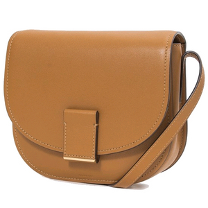 빈폴ACC 브라운 빈 가죽 새들백