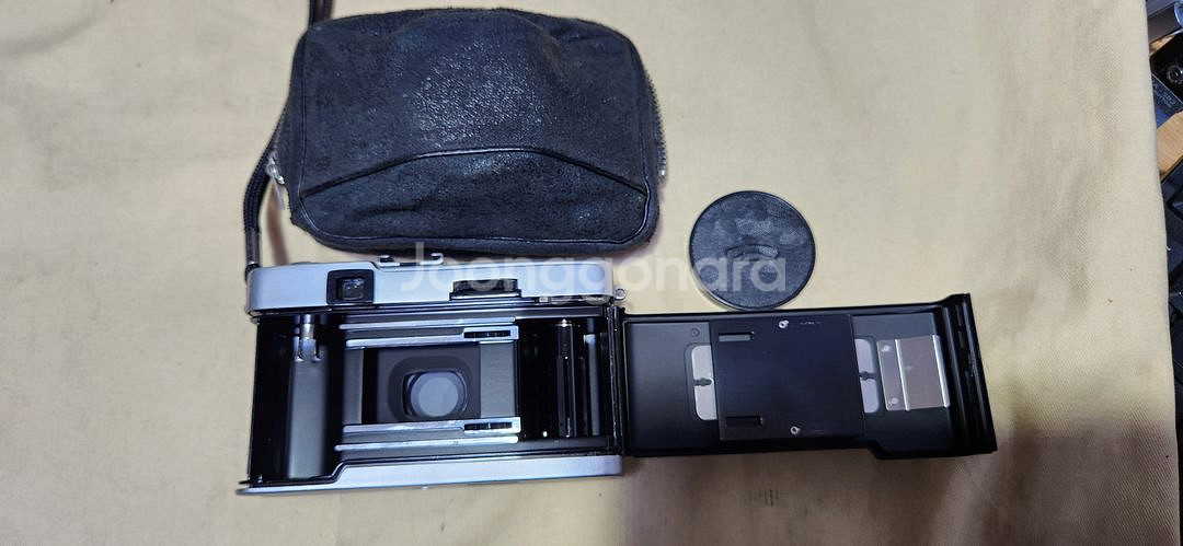 올림푸스트립35(a급), 셀레늄살아있어 노출정상, 카메라가방.--5