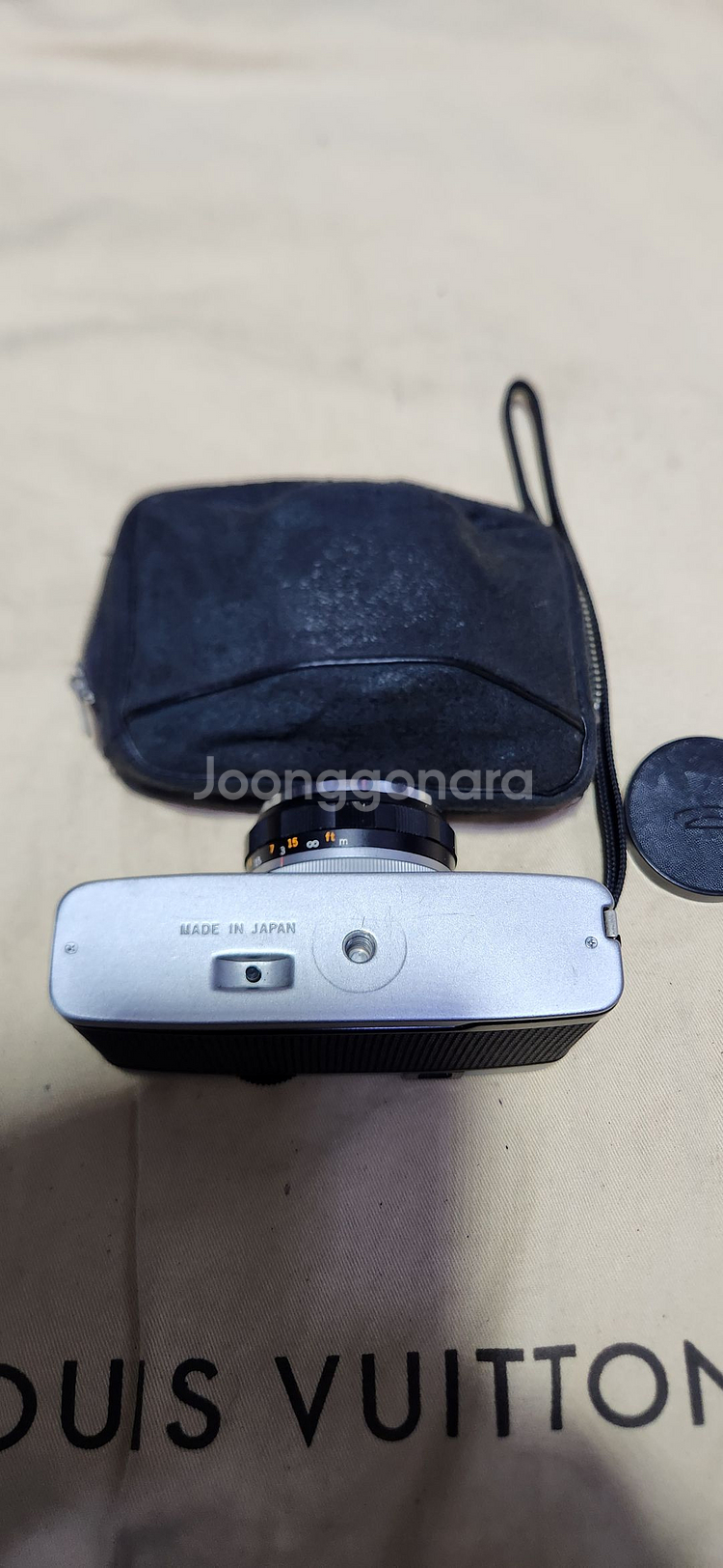 올림푸스트립35(a급), 셀레늄살아있어 노출정상, 카메라가방.--4