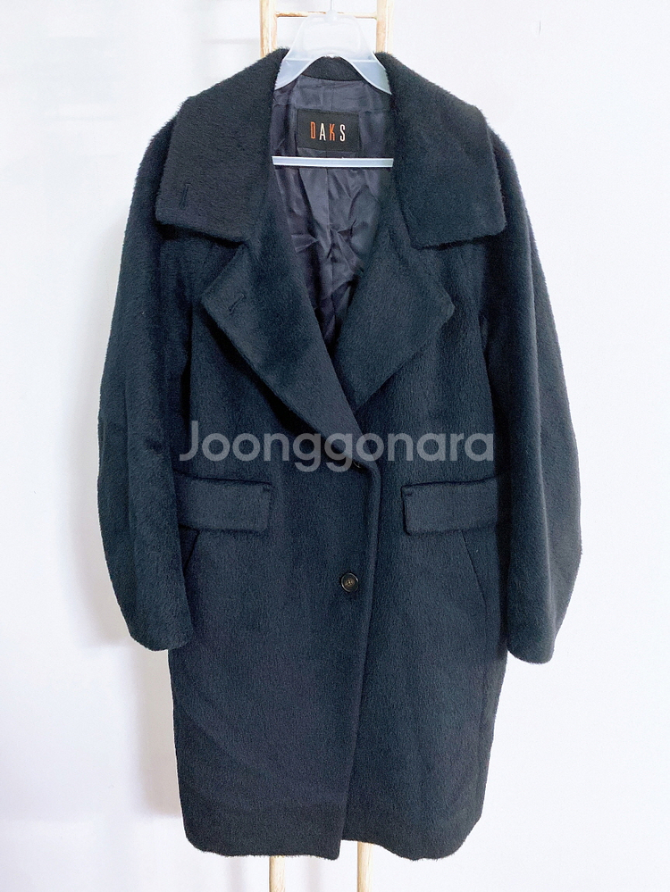 (100)닥스여자알파카울코트--0