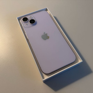 아이폰 14 퍼플 128GB 자급제 풀박스 판매합니다