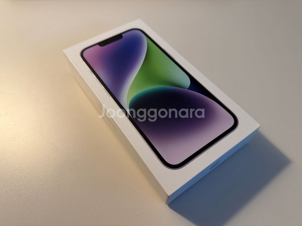 아이폰 14 퍼플 128GB 자급제 풀박스 판매합니다--3