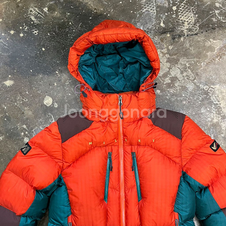 100) 밀레 구스다운 패딩 점퍼 거위털 패딩--1