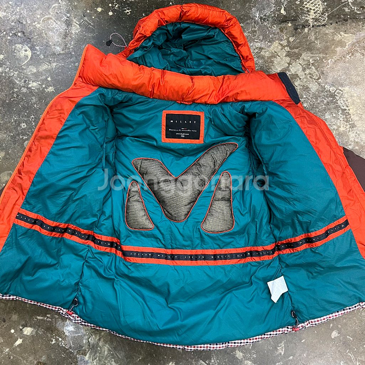 100) 밀레 구스다운 패딩 점퍼 거위털 패딩--3