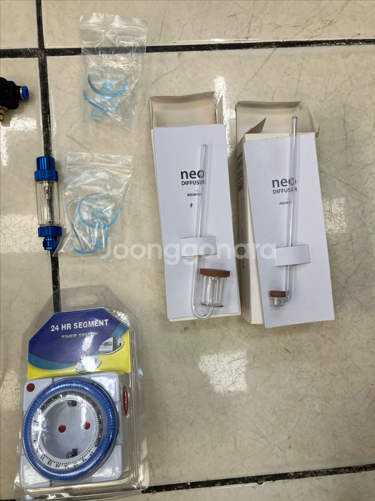 이탄 3.7리터 봄베 혜홍레귤레이터 수초풀셋트--4