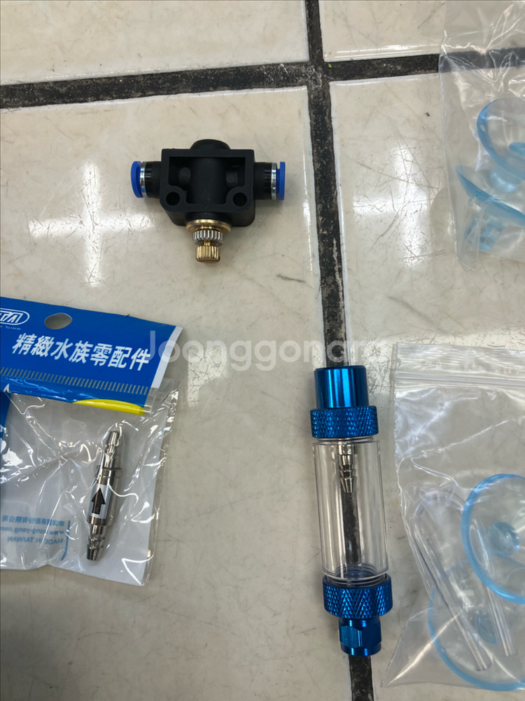 이탄 3.7리터 봄베 혜홍레귤레이터 수초풀셋트--5