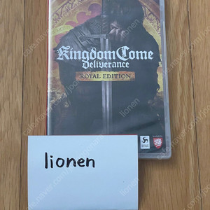미개봉) 닌텐도 스위치 킹덤 컴 딜리버런스 로열 에디션
