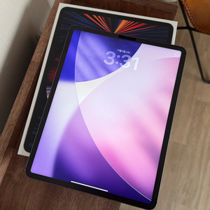 아이패드 프로 M1 5세대 12.9인치 128GB 셀룰러 S급 풀박+ 케이스