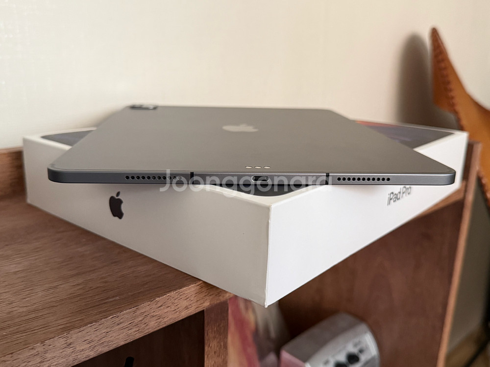 아이패드 프로 M1 5세대 12.9인치 128GB 셀룰러 S급 풀박+ 케이스--5