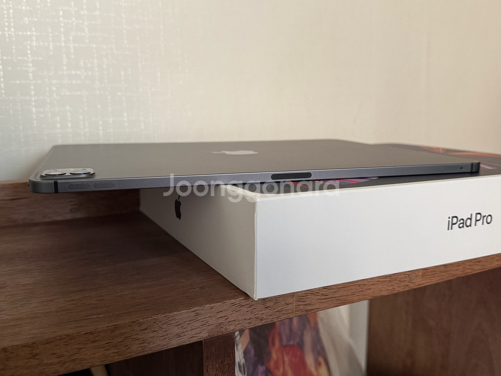 아이패드 프로 M1 5세대 12.9인치 128GB 셀룰러 S급 풀박+ 케이스--7