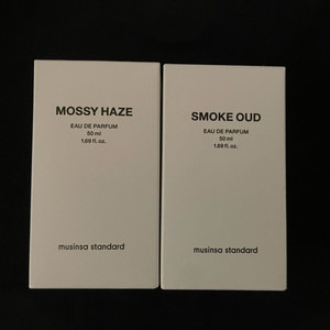 무신사 스탠다드 향수 모시 헤이즈, 스모크 오우드 50ml