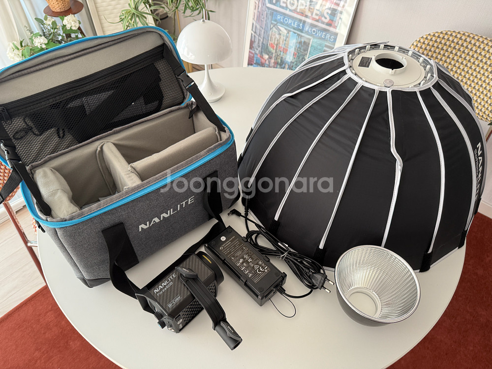 난라이트 포르자 60B + 파라볼릭 소프트박스--0