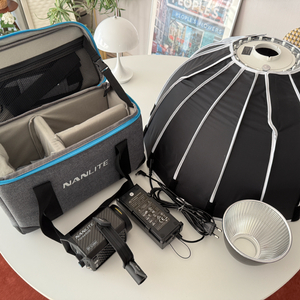 난라이트 포르자 60B + 파라볼릭 소프트박스