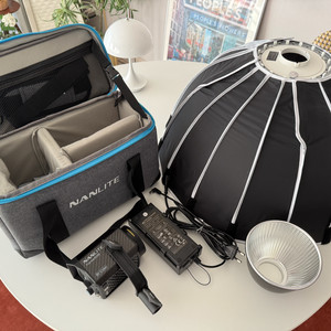 난라이트 포르자 60B + 파라볼릭 소프트박스