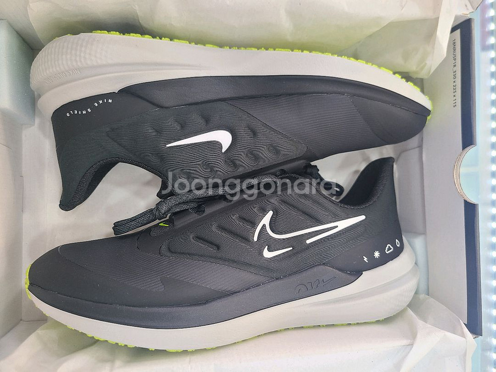 나이키 런닝화 에어 윈플로9 쉴드 265(방수화)--5