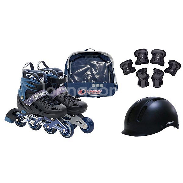 모션 인라인 스케이트 풀세트 어린이 인라인 스케이트--0