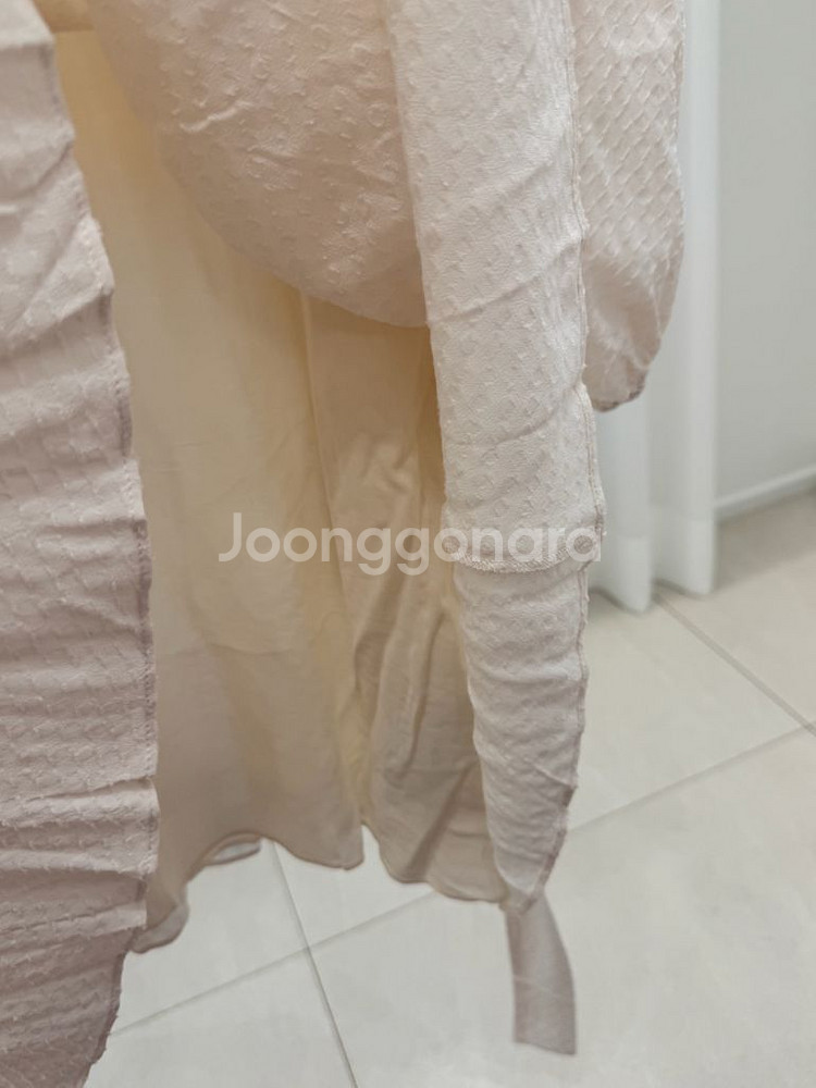 마쥬 MAJE 플루이드 벨티드 셔츠 원피스--4