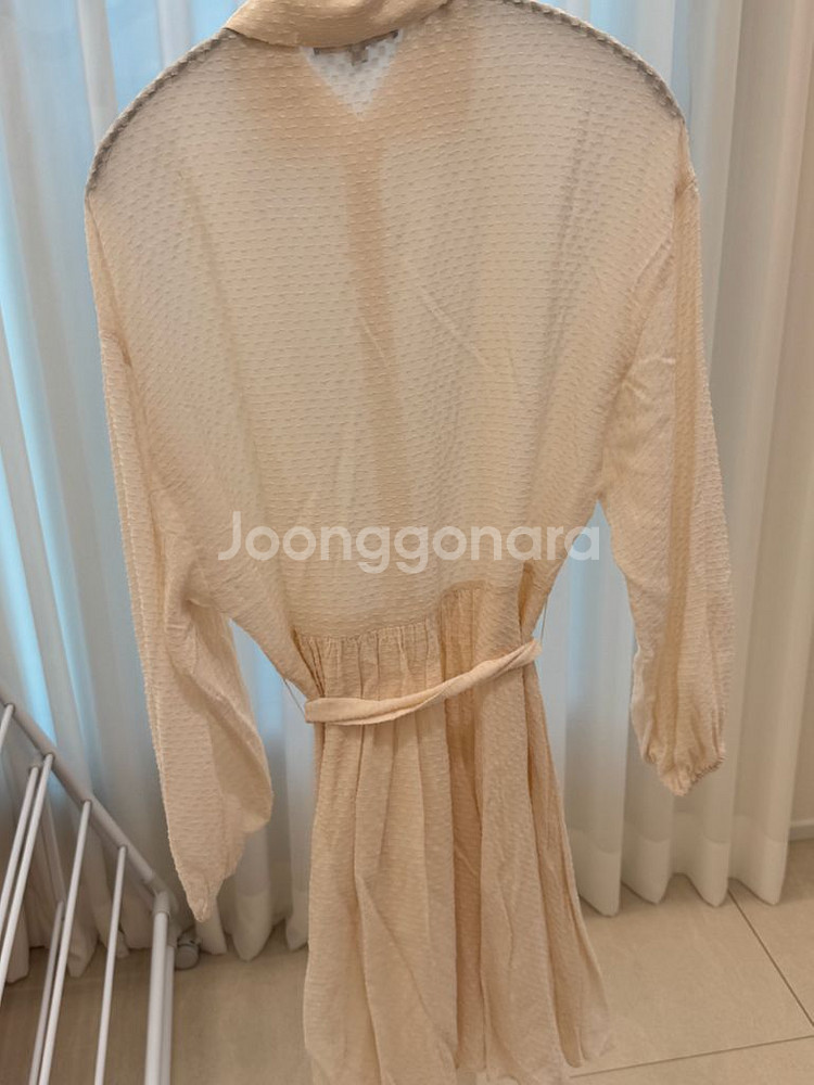 마쥬 MAJE 플루이드 벨티드 셔츠 원피스--3