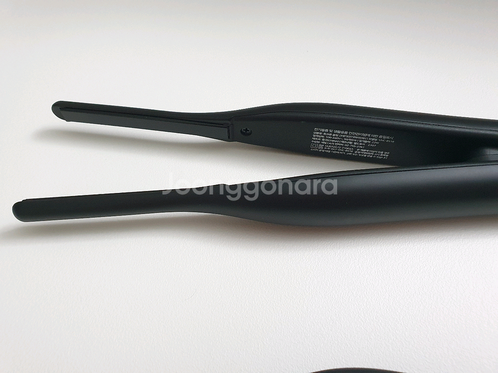 고데기 짧은 웨이브 앞머리 슬림얇은 전문가용--4