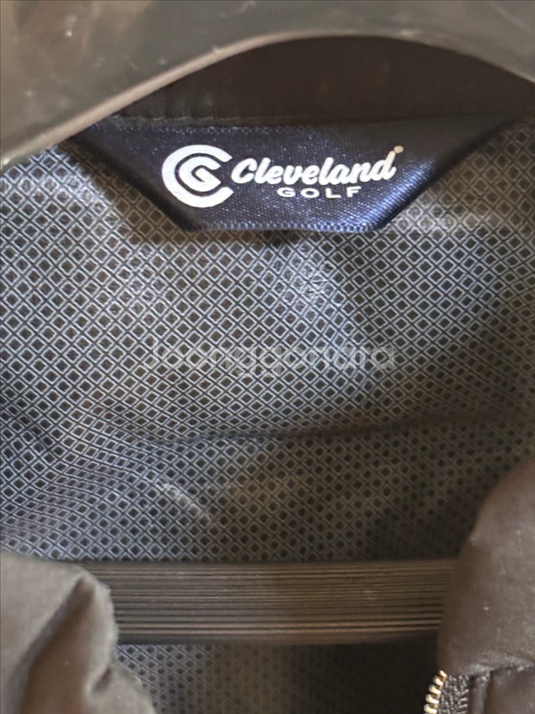 클리브랜드 골프 블랙 점퍼--2