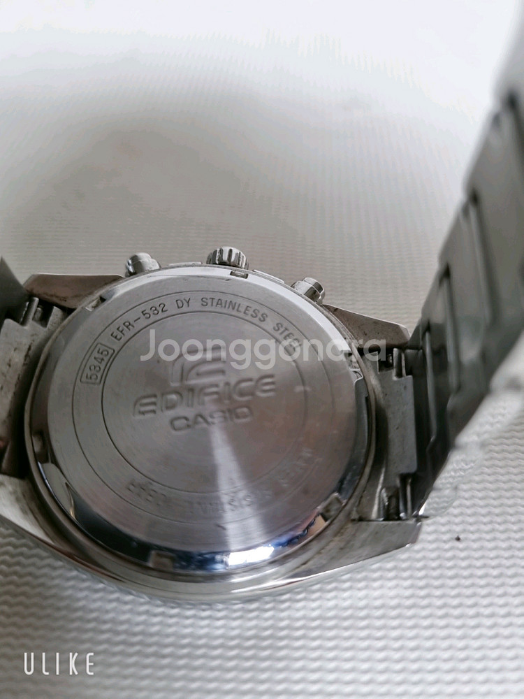 CASIO 에디피스 EFR-532 메탈 시계--4