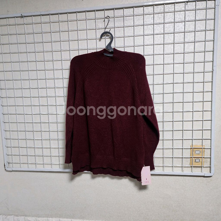 (새상품)SOUP(반목티형/오버핏)긴팔(여55)--0