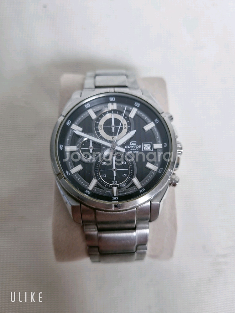 CASIO 에디피스 EFR-532 메탈시계--0