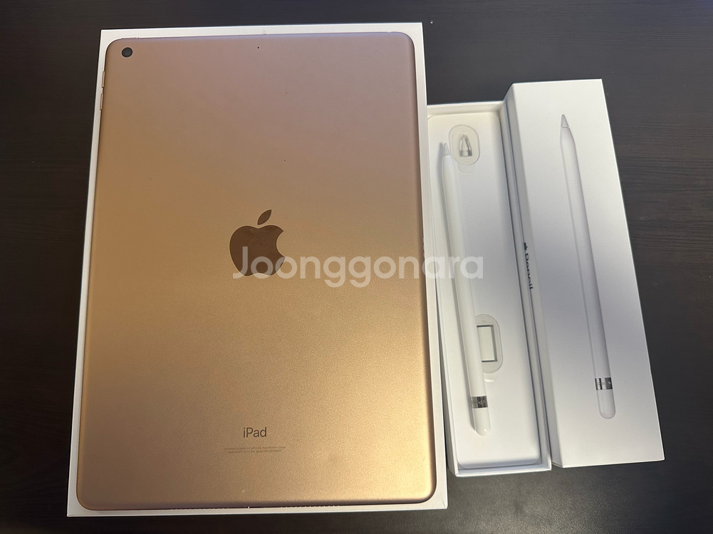 아이패드 8세대 + 애플펜슬 1세대--1