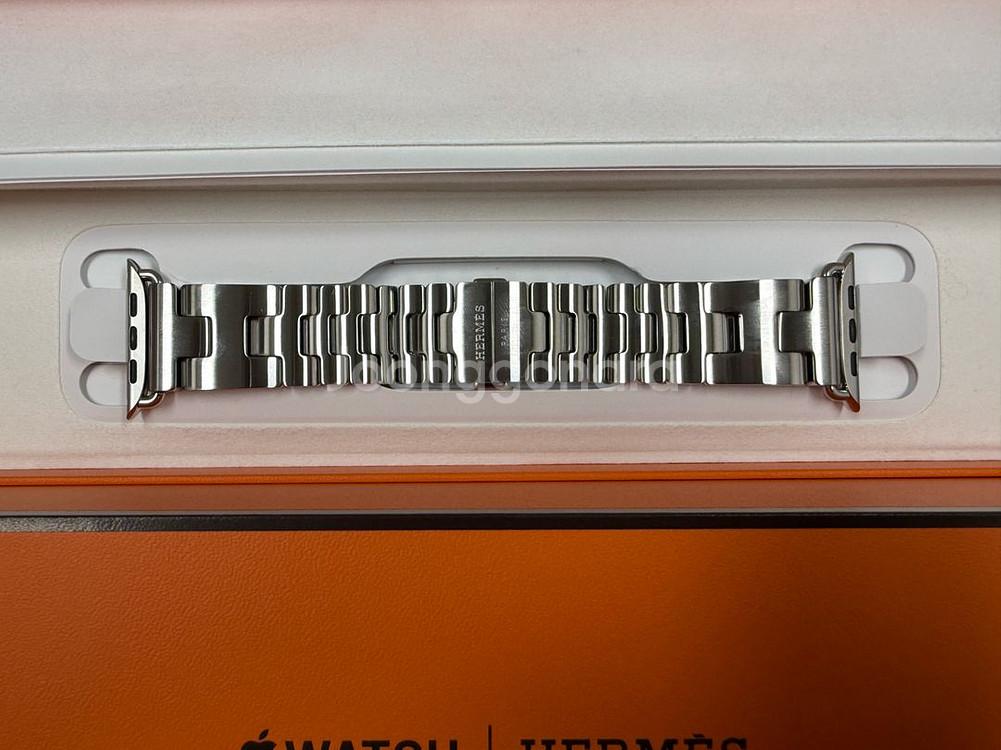 애플워치10 에르메스 46mm Grand H 사티네 M--1