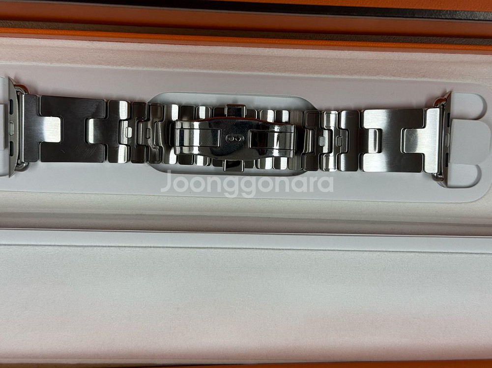 애플워치10 에르메스 46mm Grand H 사티네 M--2