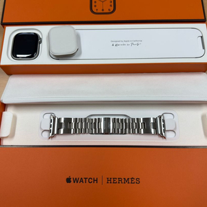 애플워치10 에르메스 46mm Grand H 사티네 M