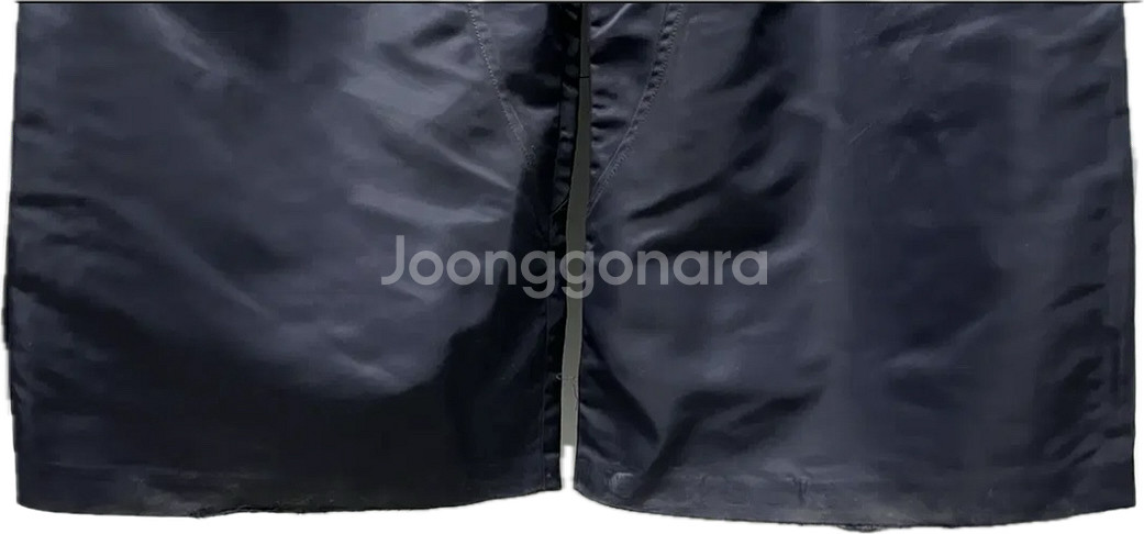 [샘플 셋업] [L] STU 네이비 더블 웨이 숏 봄버 + [M] 팬츠--9