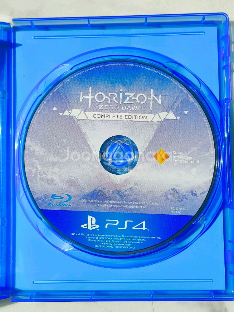 PS4 호라이즌 제로던 컴플리트 에디션 정발판--2