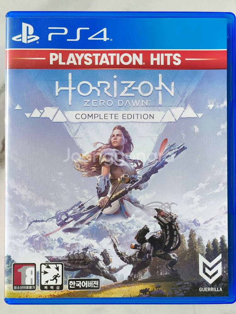 PS4 호라이즌 제로던 컴플리트 에디션 정발판--0